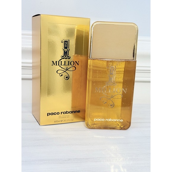 PACO RABANNE 1 million Shower Gel‎ JUMBO SIZE 600 ml 20.3 oz New in Sealed Box